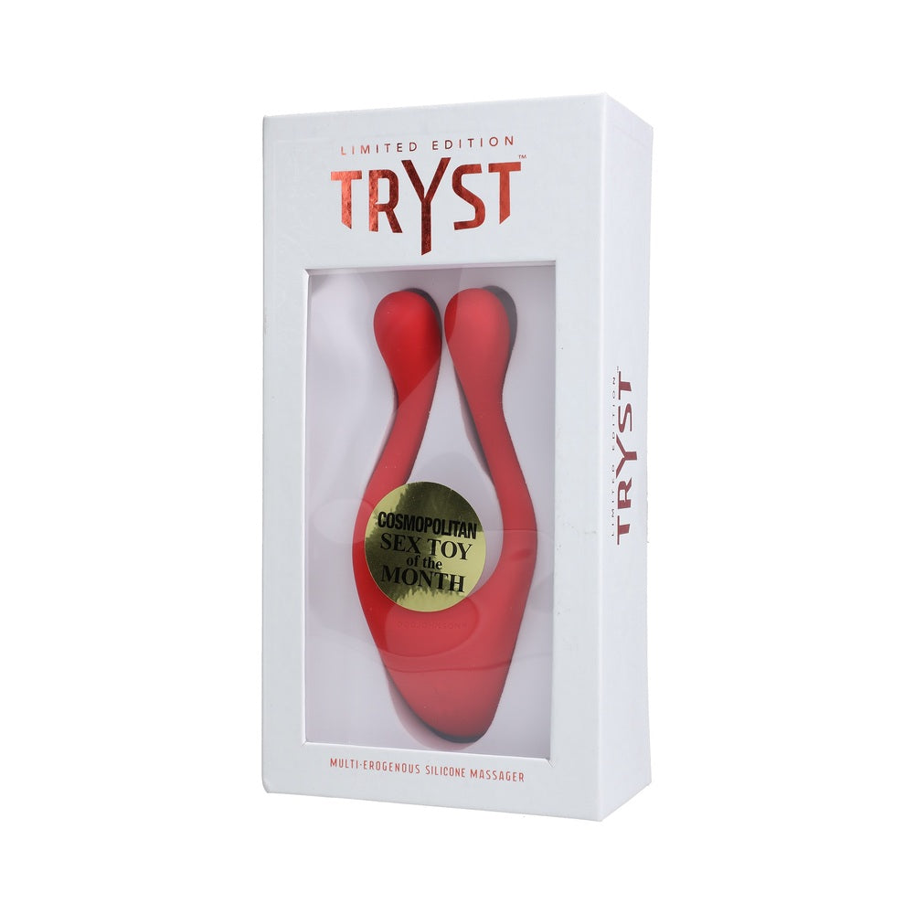 Masajeador multizonas erógenas TRYST rojo