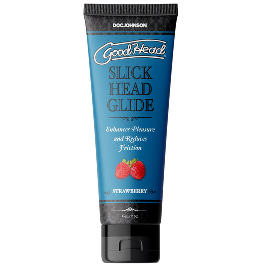 GoodHead Slick Head Glide Strawberry 4oz