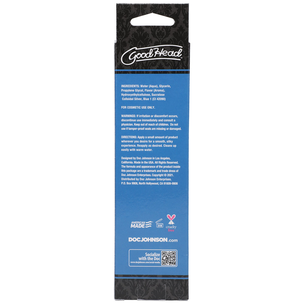 GoodHead Slick Head Glide Blue Rasp 4oz