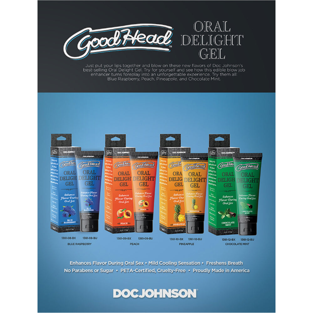 GoodHead Oral Delight Gel Rasp Bulk 4oz