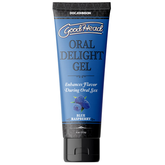 GoodHead Oral Delight Gel Blue Rasp 4oz