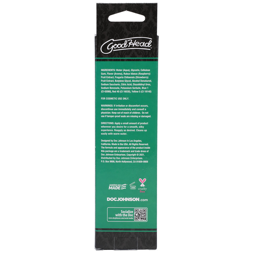 GoodHead Oral Gel Chocolate Mint 4oz