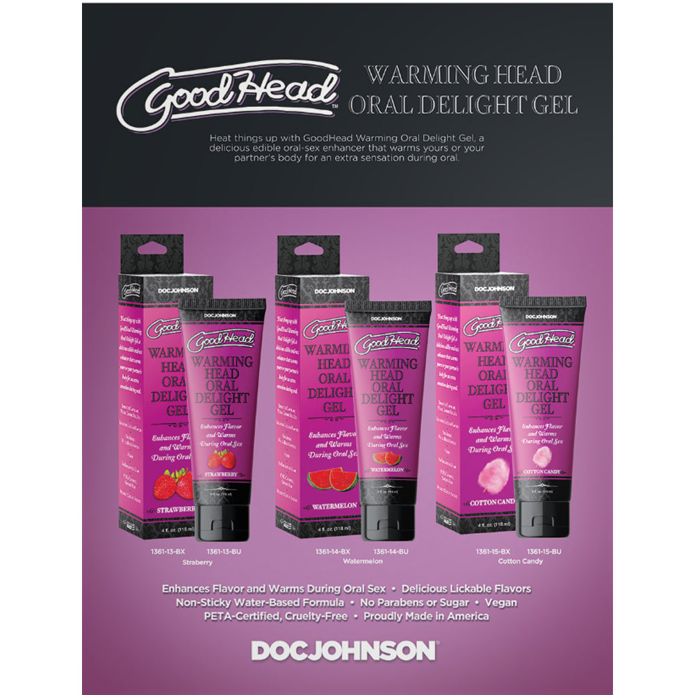 Gel bucal calentador GoodHead, 4 onzas líquidas