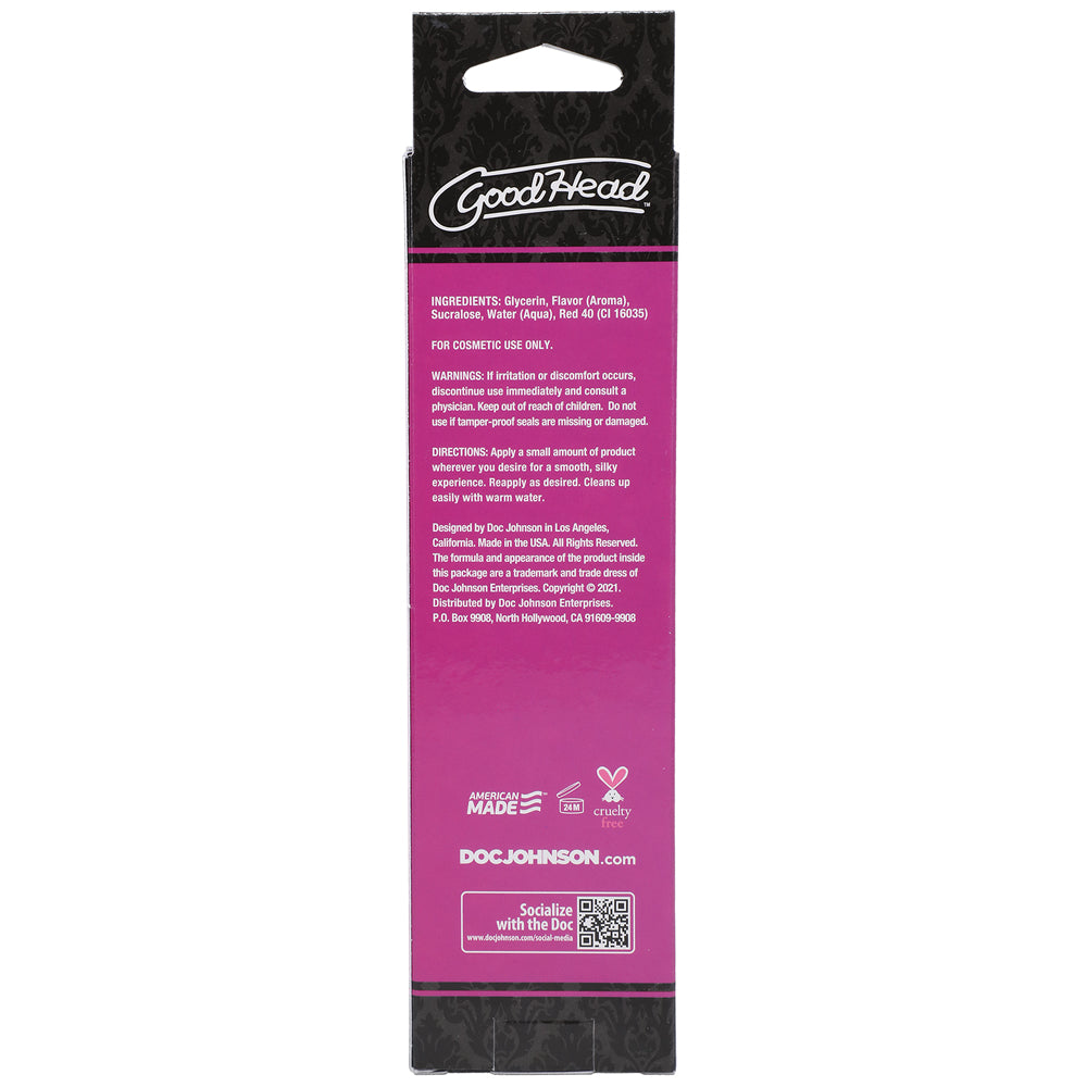 GoodHead Warming Oral Gel Straw 4floz