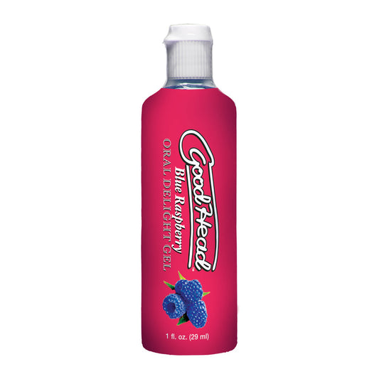 GoodHead Oral Delight Gel Blue Raspberry 1 oz.