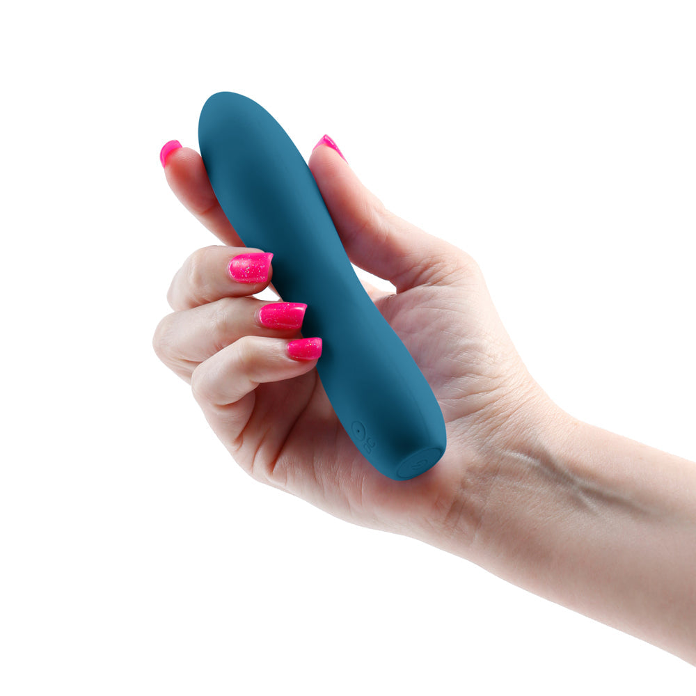 Vibrador recargable INYA Ruse color verde azulado