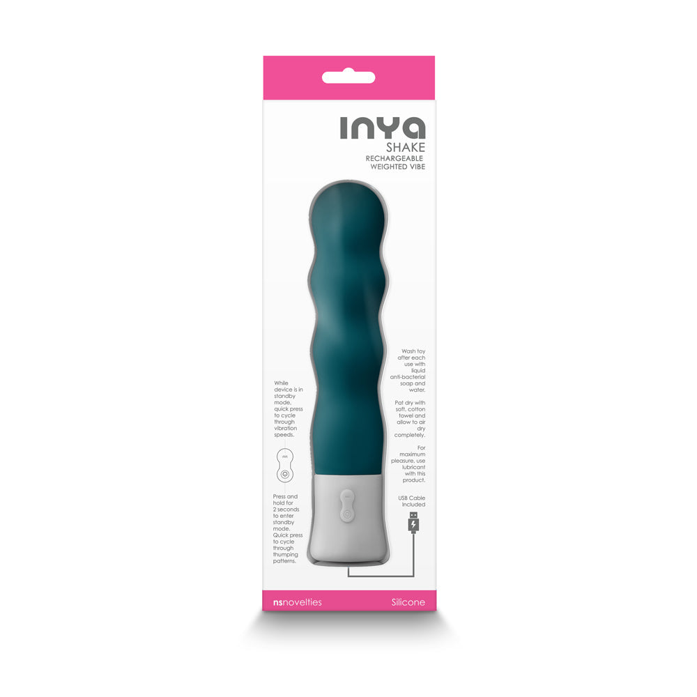 INYA Shake Rechargeable Vibe Dark Teal