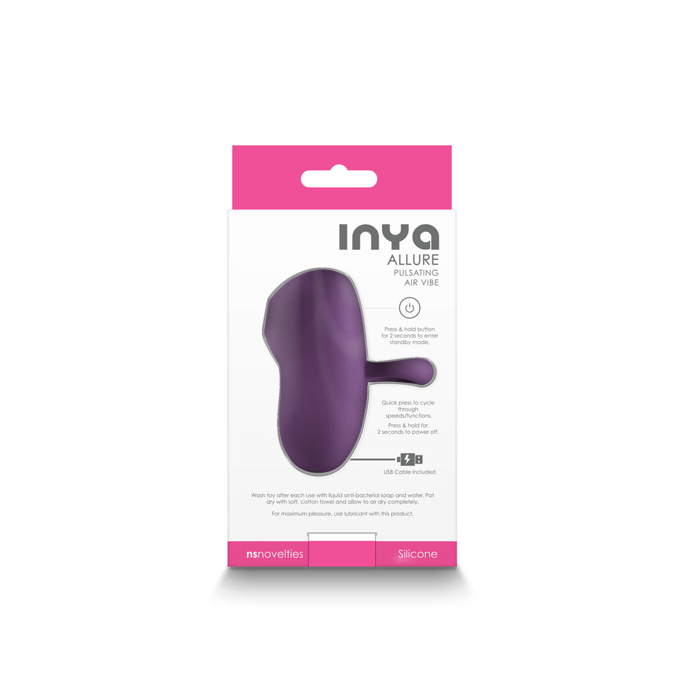 INYA Allure Pulsating Air Vibe Dark Pur