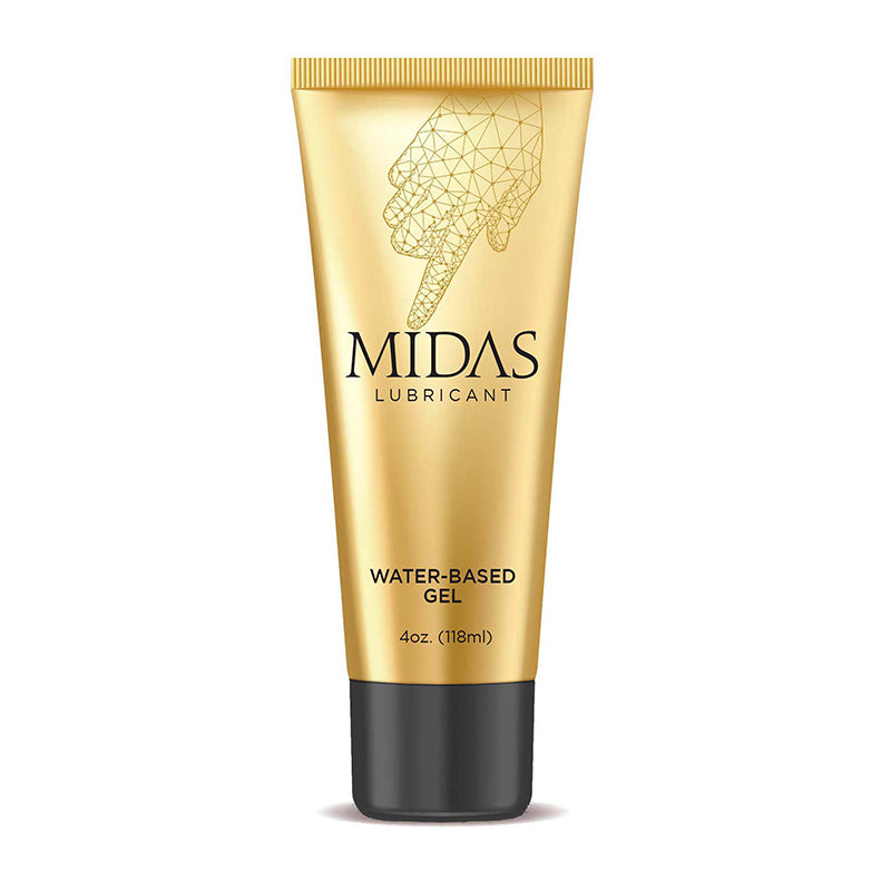 Midas Water-Based Gel Lubricant 4 oz.