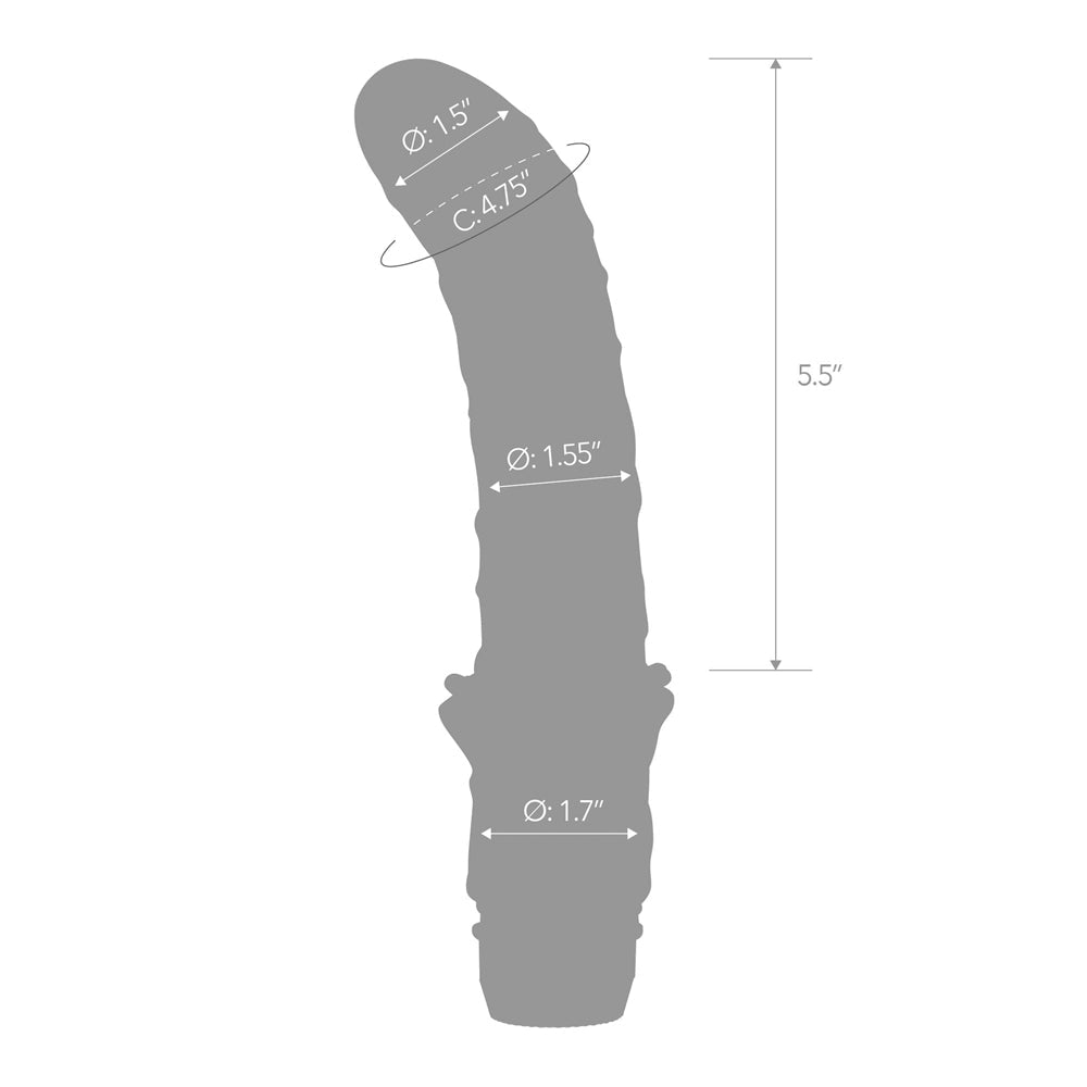 Blue Line 6in Premium Prostate Massager