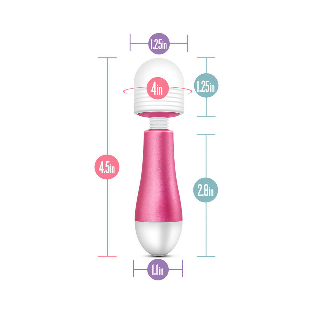 Noje Jules Mini Wand Vibrator Rose