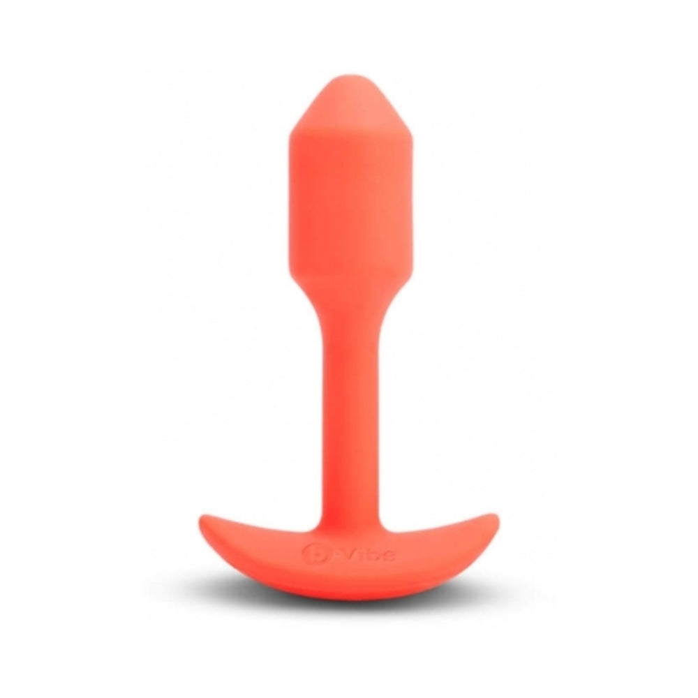 b-Vibe Vibrating Snug Plug 1 Orange