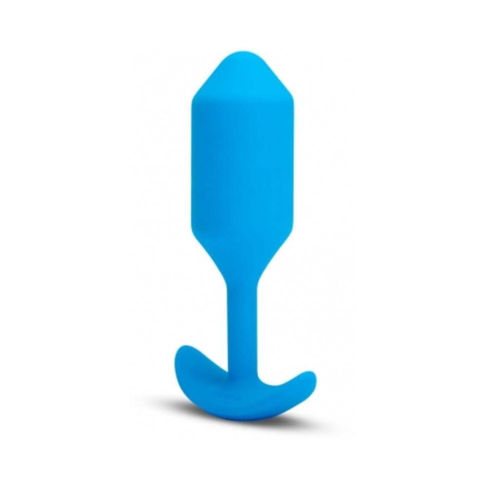 b-Vibe Vibrating Snug Plug 3 Blue