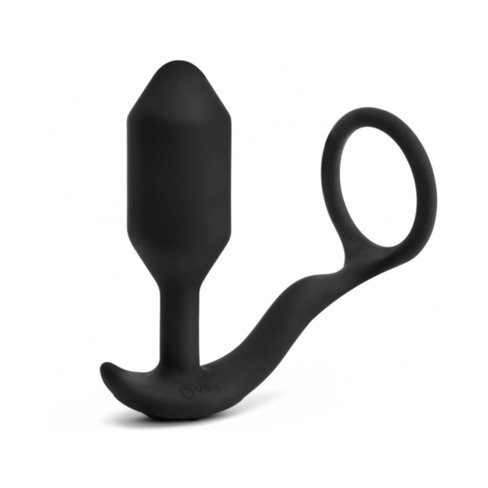 b-Vibe Vibrating Snug & Tug M Black