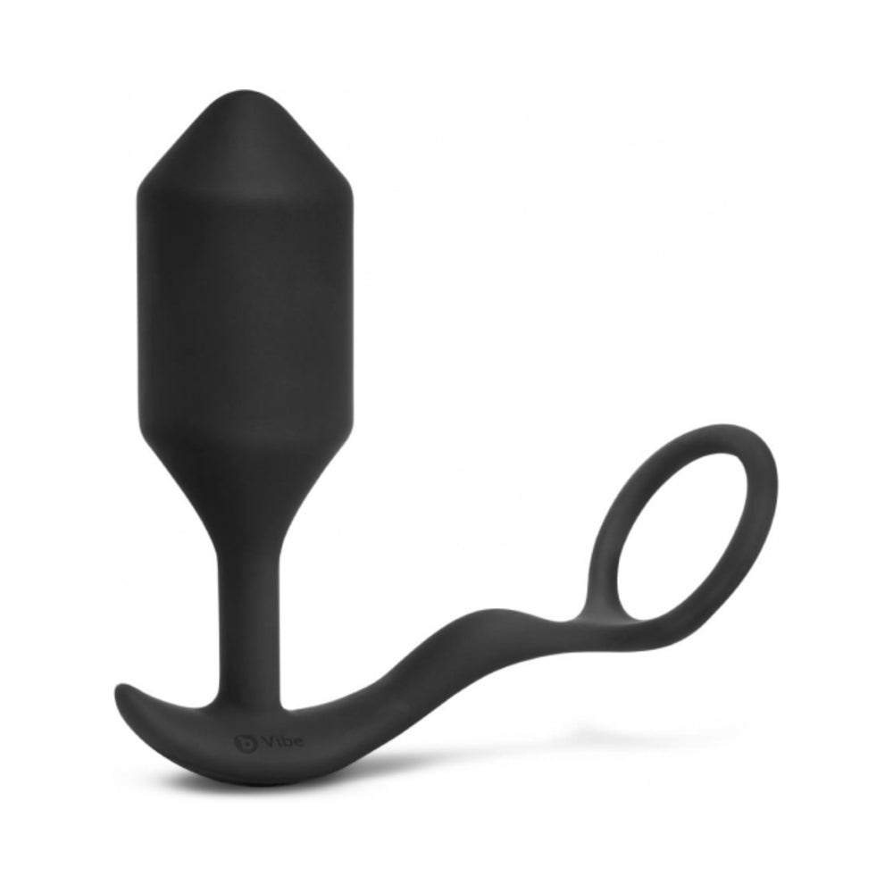 B-Vibe Vibrador Snug &amp; Tug XL Negro