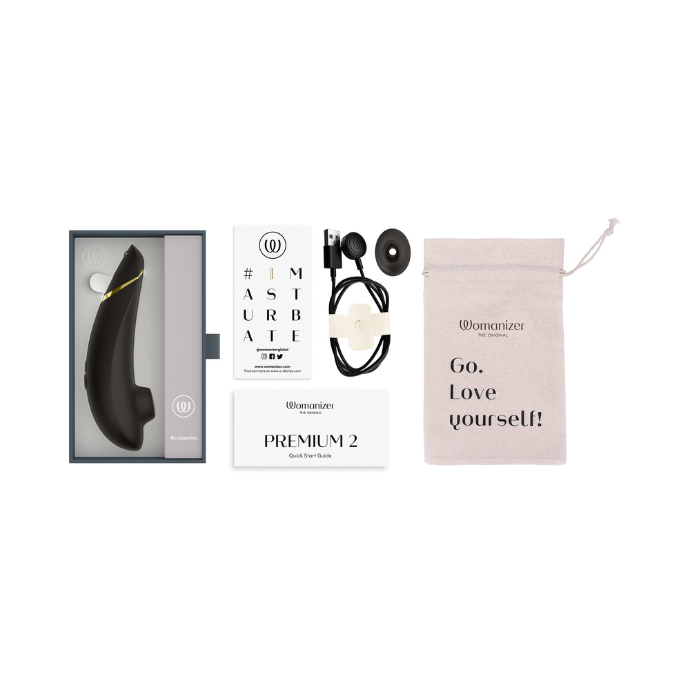 Womanizer Premium 2 Stimulator Black