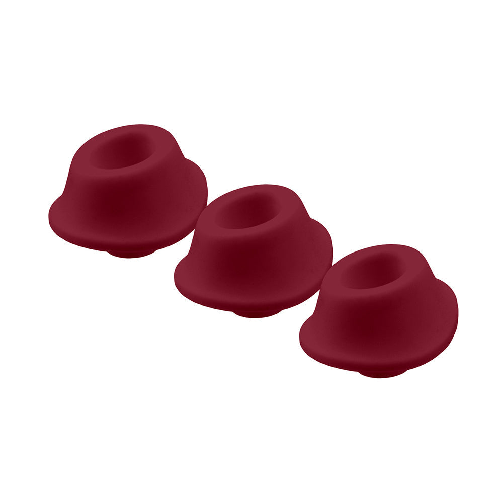 Womanizer 3pk Type A Heads Bordeaux M