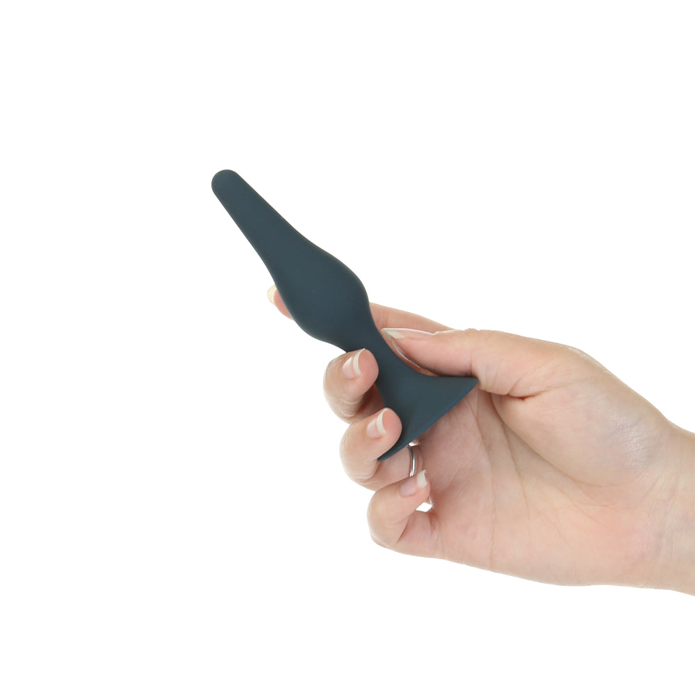 Lux Active Equip 7-Piece Anal Plug Training Kit Silicone Black
