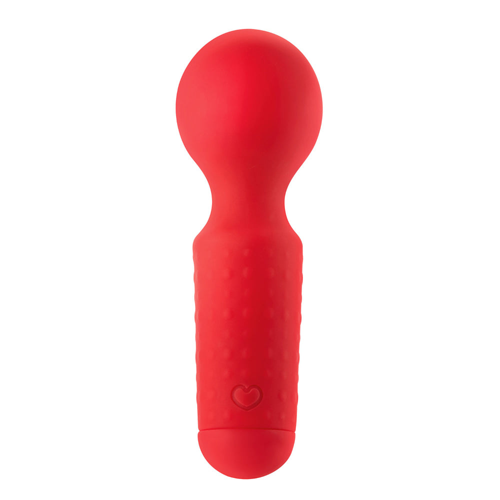 Luv Inc Mw65 Mini Wand Vibrator Red