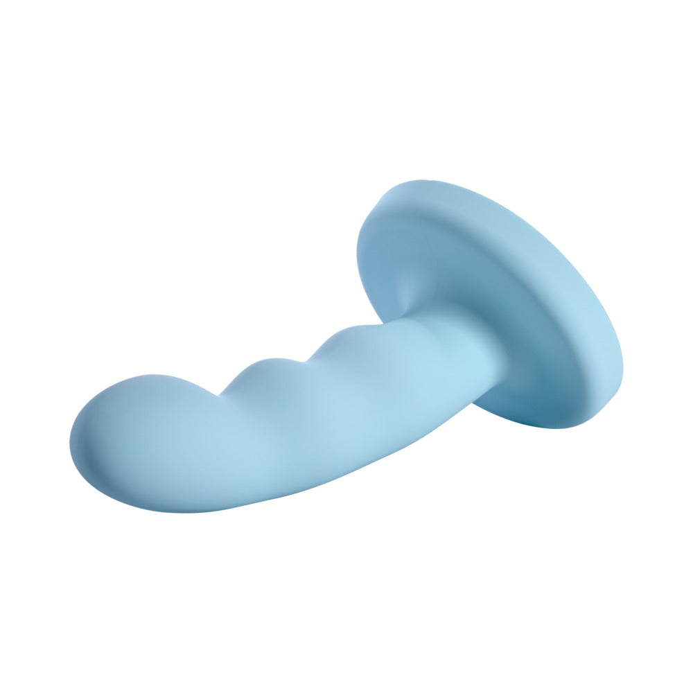 SS Merge Jaspar 6in G-Spot Dildo Aqua