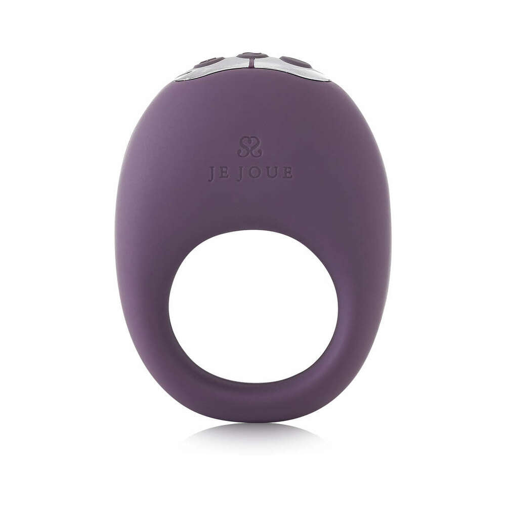 Je Joue Mio Rechargeable Vibrating Silicone Cock Ring Purple