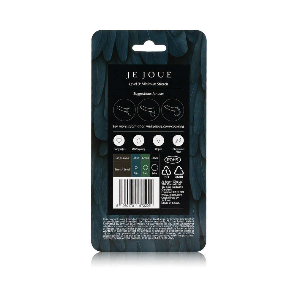 Je Joue Silicone Ring Minimum Stretch Bl