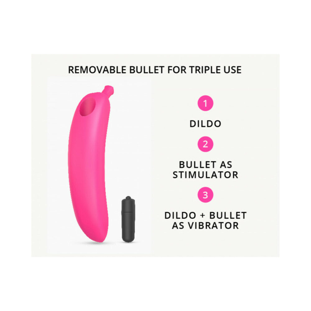 Love to Love Oh Oui Banana Vibrator Pink