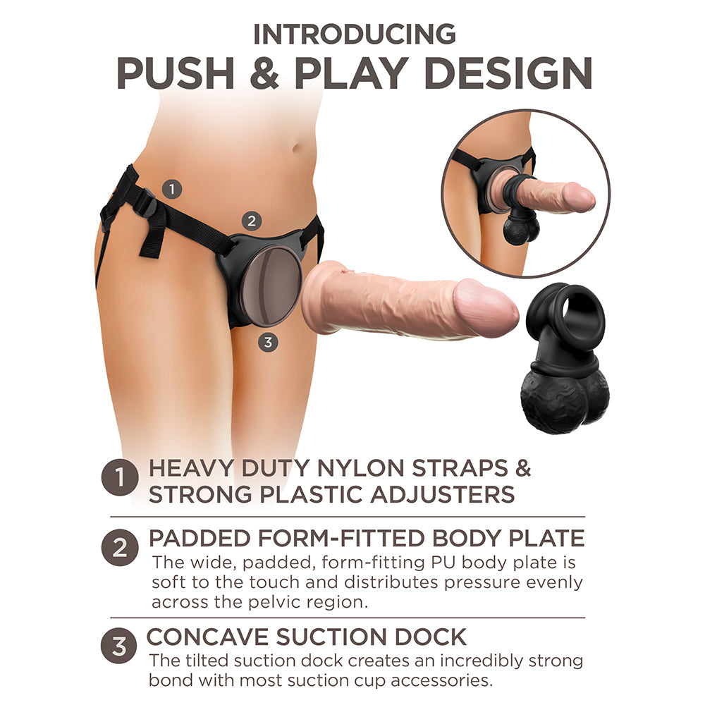 King Cock Elite Deluxe Sili BodyDock Kit