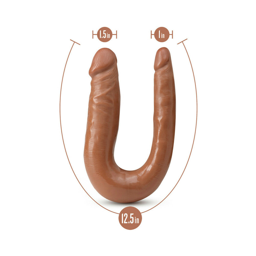 Dr. Skin Mini Double Dong 12in Tan