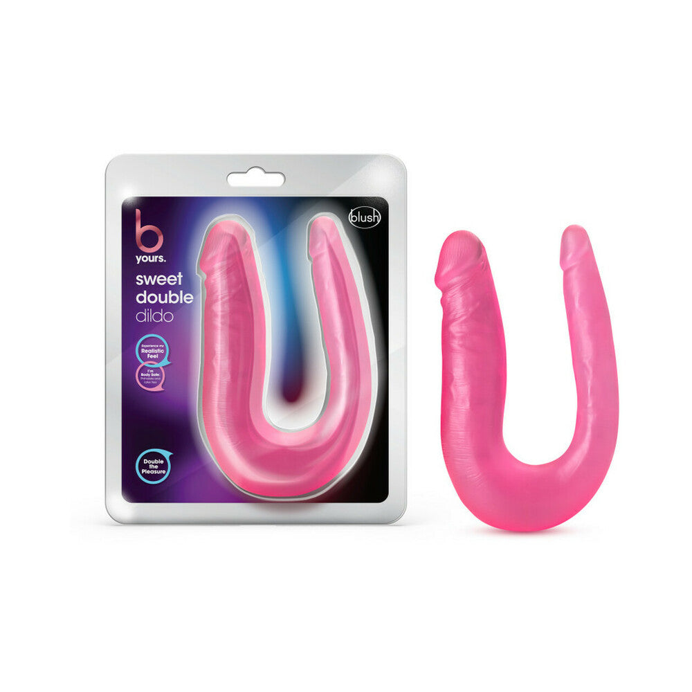 Blush B Yours Sweet Double Dildo 12.5 in. Pink