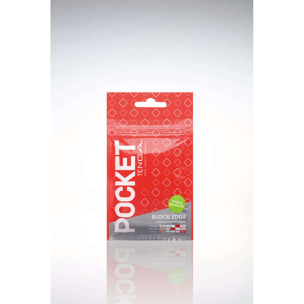 Tenga Pocket Masturbator Sleeve Block Edge