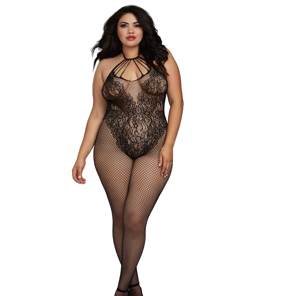 DG Fishnet Bodystocking BLK Q