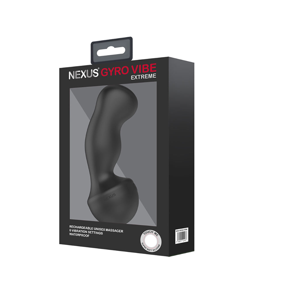 Nexus Gyro Vibe Extreme Vibe Dildo-Blk