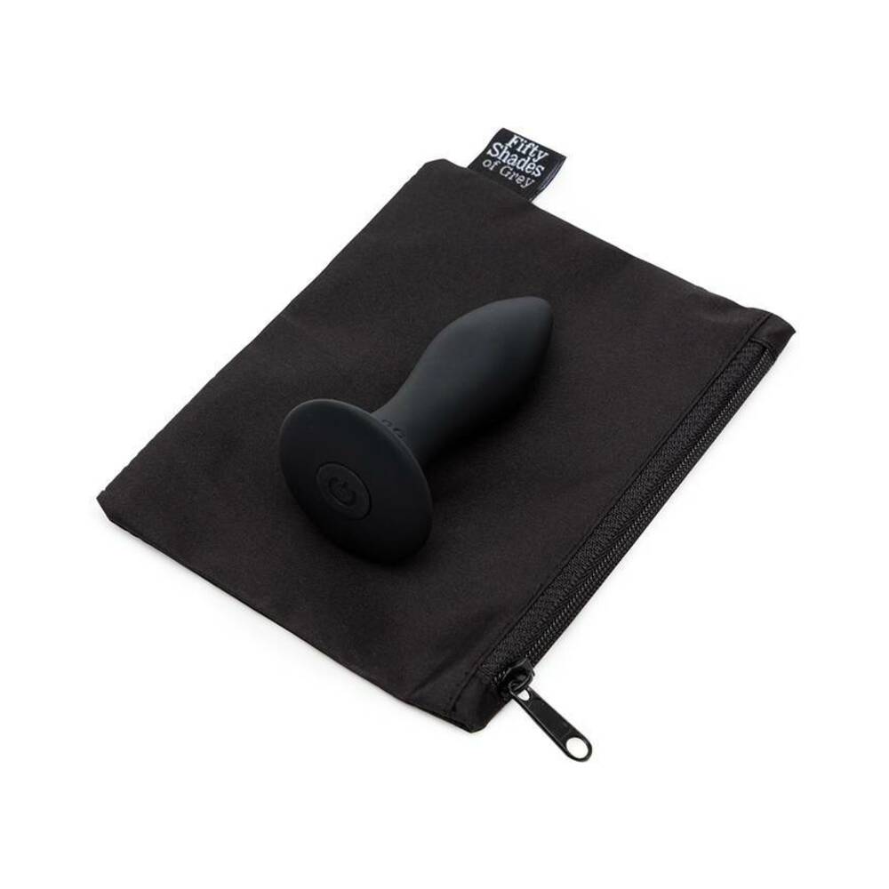 50 Shades Sensation Vibrating Plug Blk