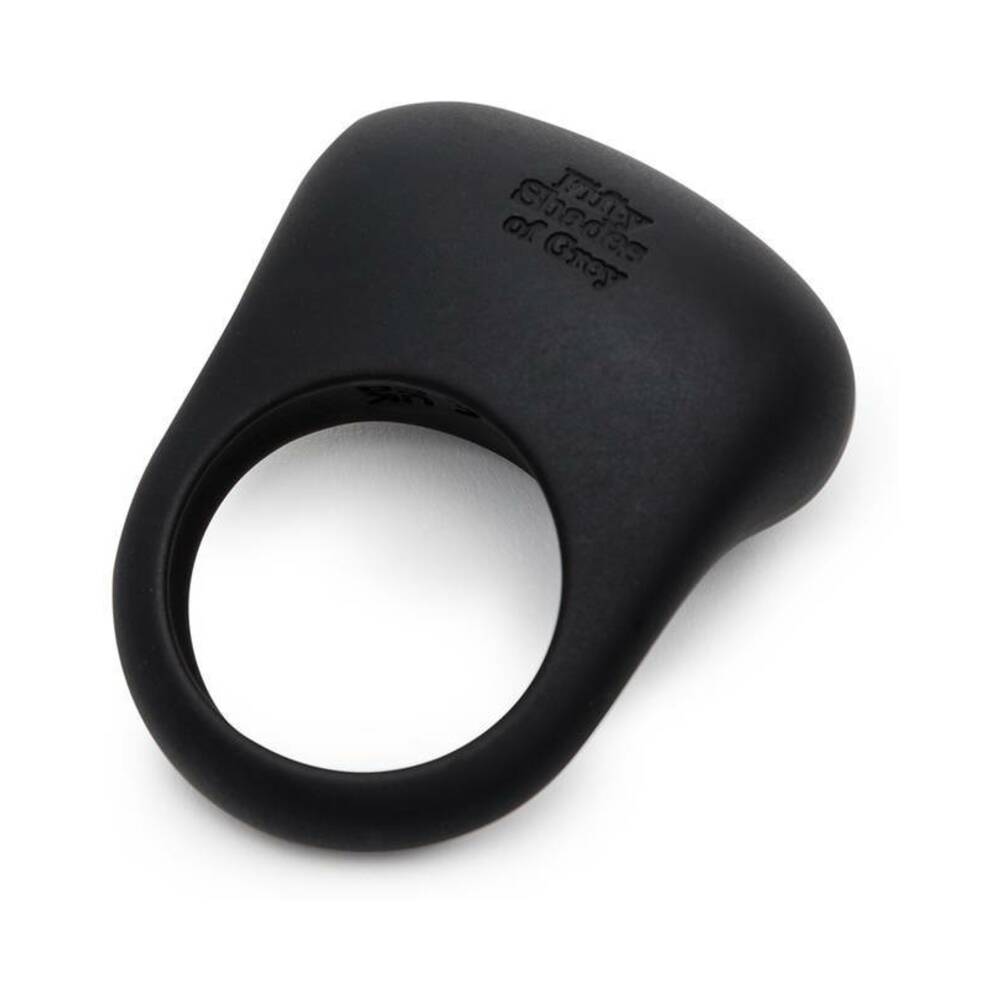 50 Shades Sensation Vibra Love Ring Blk