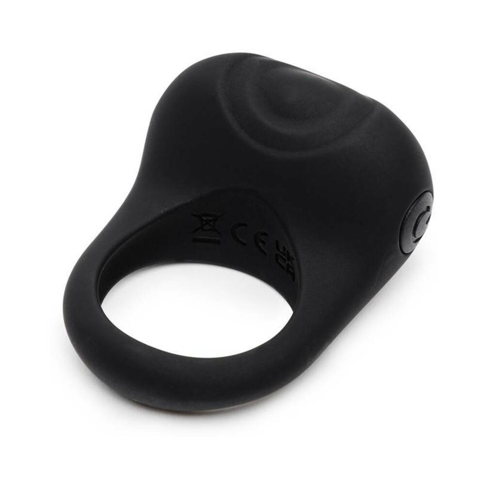 50 Shades Sensation Vibra Love Ring Blk