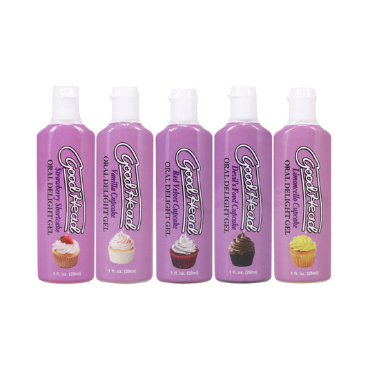 GoodHead Oral Delight Gel Cupcake 5pk 1o