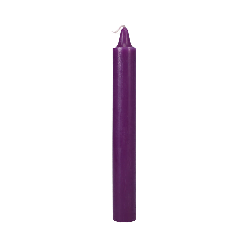 Velas japonesas de goteo, paquete de 3, color morado