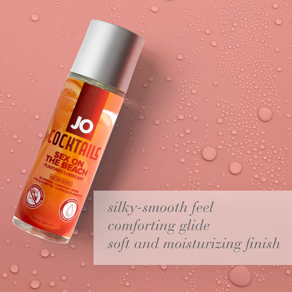 JO Cocktails Sex on the Beach Flavored Water-Based Lubricant 2 oz.