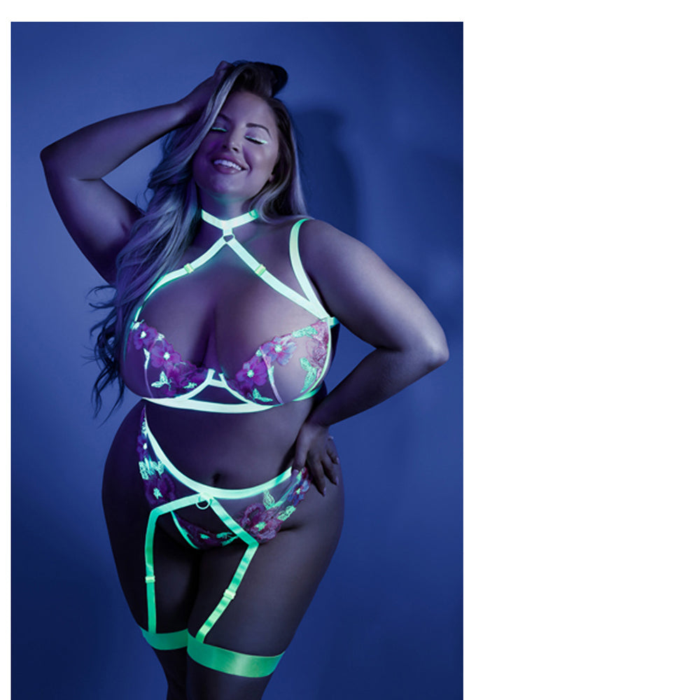 FL GlowInATrance BraGrtr&GString Char QS