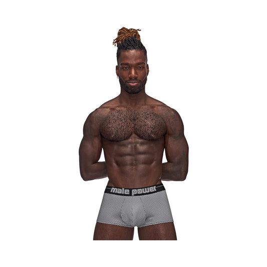 Male Power Sexagon Mini Short Gray L