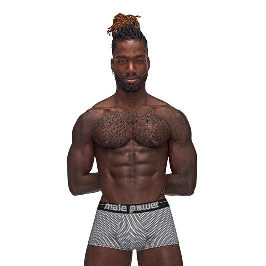 Male Power Sexagon Mini Short Gray L