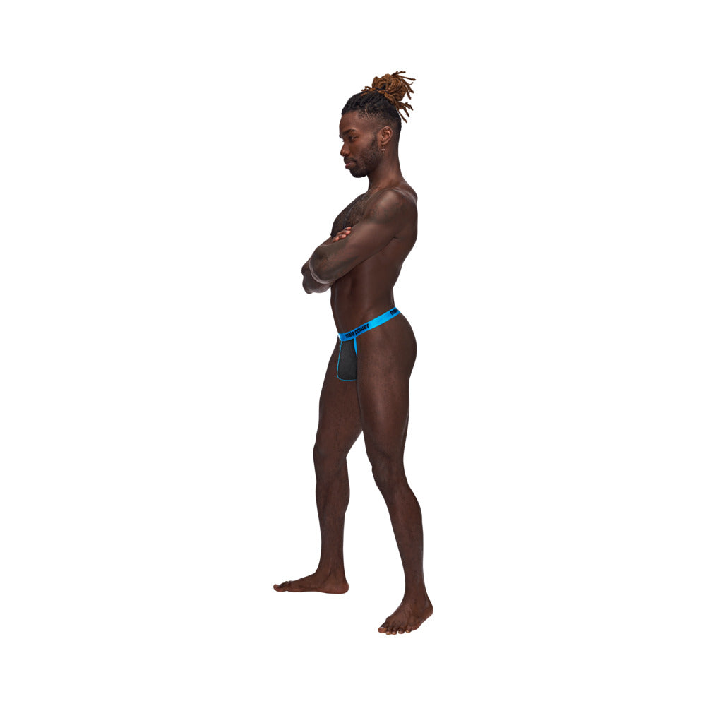 Male Power Casanova Uplift Thong Black S/M
