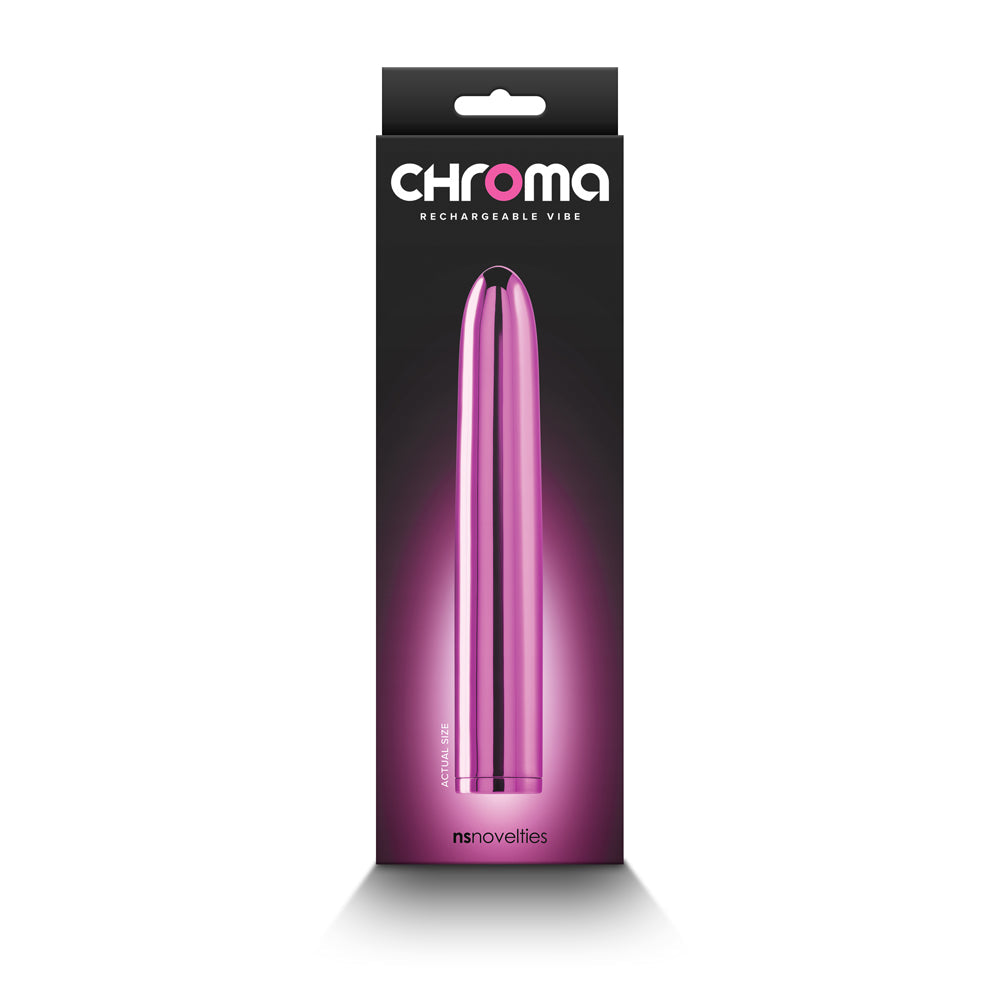 Chroma Rechargeable Vibe 7in Pink