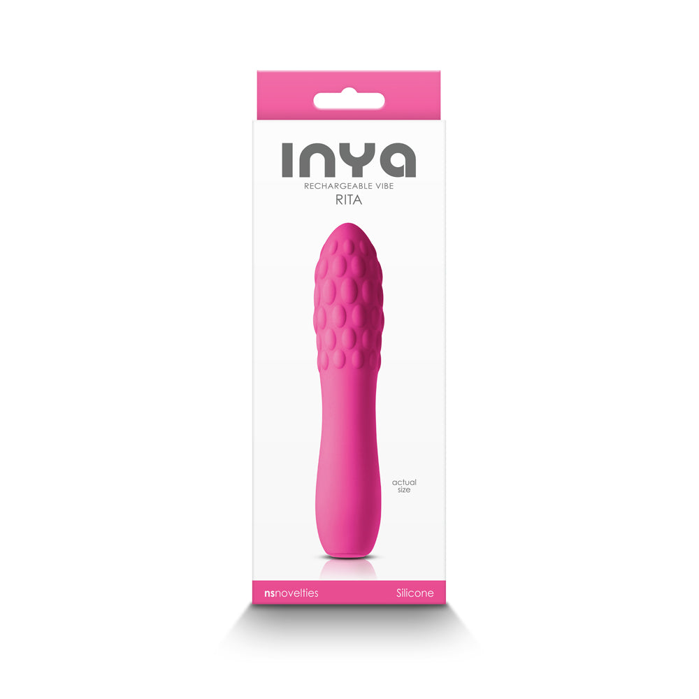 Vibrador recargable INYA Rita rosa