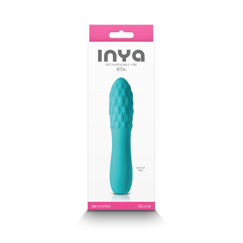 Vibrador recargable INYA Rita Teal