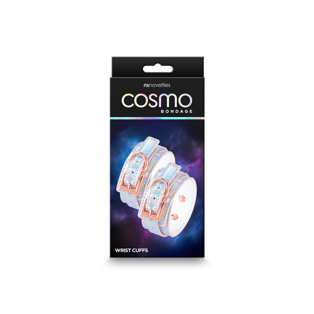 Cosmo Bondage Wrist Cuffs Rainbow