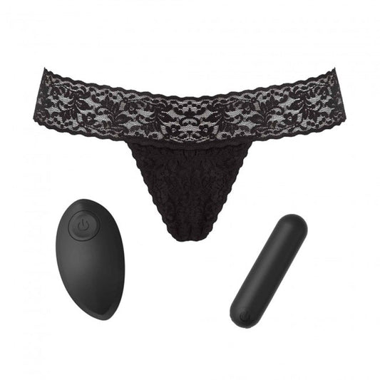 Love to Love Secret Panty 2 Black BOXED