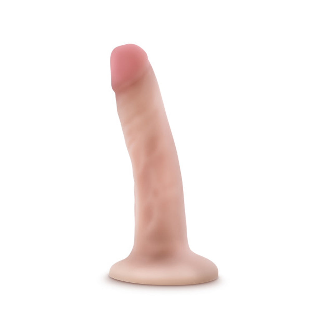 Dr. Skin Silicone Dr. Lucas Realistic 5 in. Posable Dildo Beige