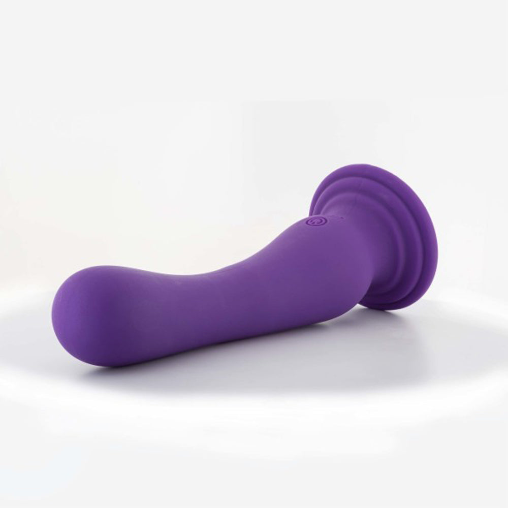 Impressions Ibiza 7.75in Vibr Dildo Plum